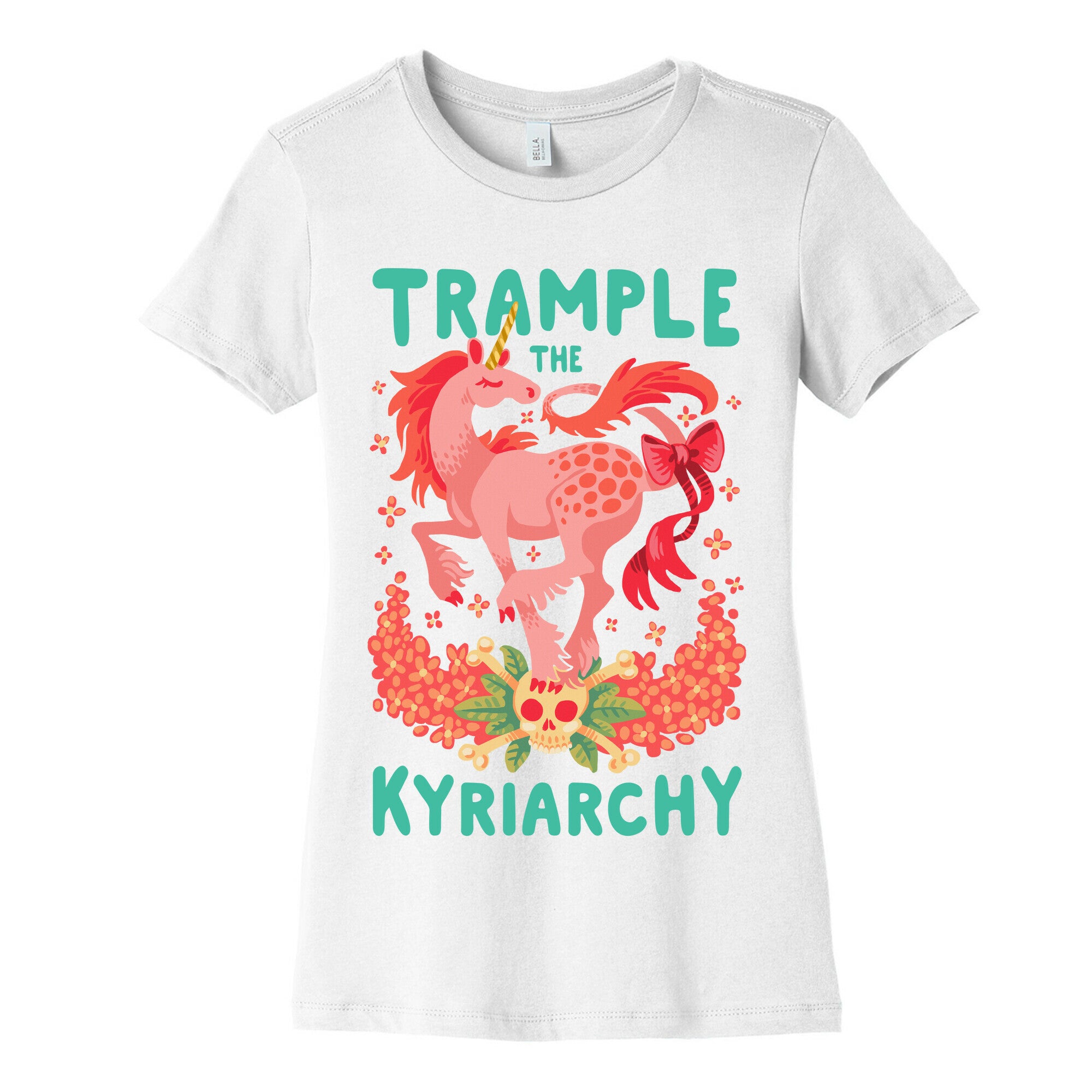 Trample the Kyriarchy Women's Cotton Tee